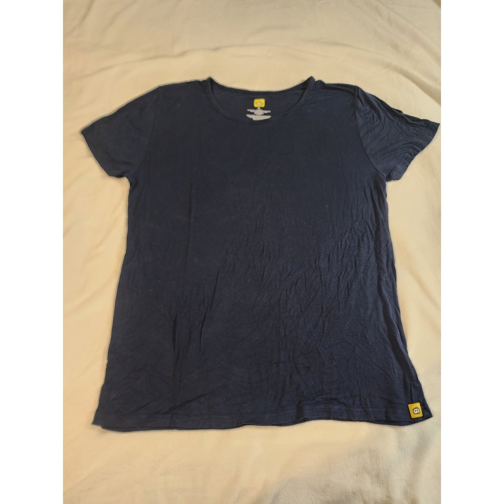 WonderWink Navy Blue Short Sleeve Scrub Undershirt Layering Tee Women XL